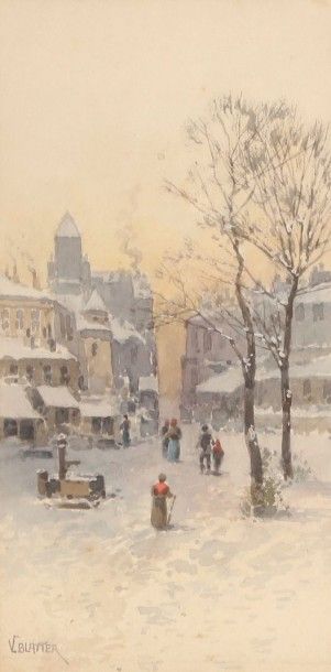 Vincent BLATTER [italien] (1843-1913) 
Nocturnes; Paysages de campagne; Paysages...