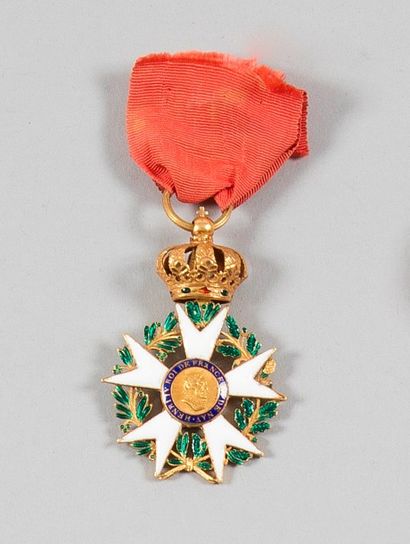 FRANCE ORDRE DE LA LÉGION D’HONNEUR, institué en 1802. 
Étoile d’officier du IIIe...