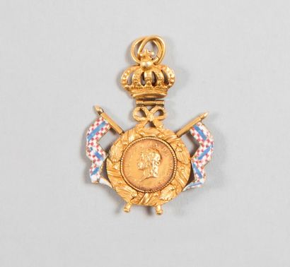 ROYAUME DES DEUX SICILES MÉDAILLE D’HONNEUR DU ROYAUME DE NAPLES, institué en 1814...