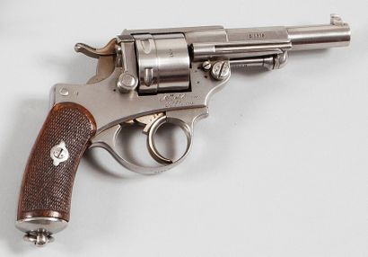 null Revolver réglementaire d’ordonnance modèle 1873 S 1879, six coups, calibre 11...