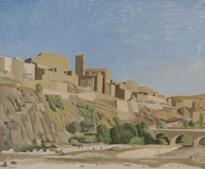 Rudolph IHLEE (1883-1968) Paysage d’Algérie
Huile sur toile.
Signée en bas à gauche.
50...