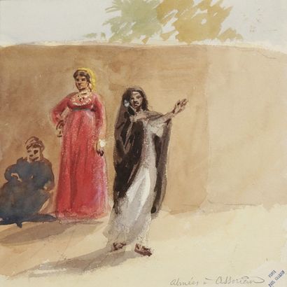 Paul Louis Léger CHARDIN (1833-1918) Scène orientaliste - Paysages d’Egypte
22 aquarelles...