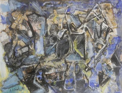 Alexandre ISTRATI [roumain] (1915-1991) Composition, 1967
Huile sur toile.
Signée...