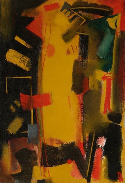 Youla CHAPOVAL (1919-1951) Composition, 1950
Huile sur toile.
Signée et datée en...