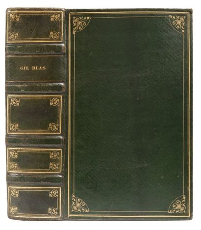 LESAGE (Alain René). Histoire de Gil Blas de Santillane.
Paris : Paulin, 1835. —...