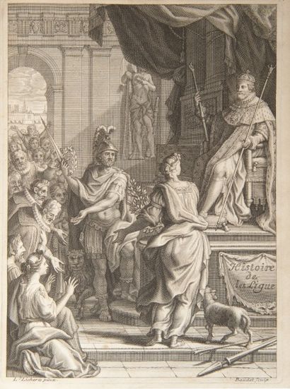 MAIMBOURG (Louis). Histoire de la Ligue.
Paris : Sébastien Mabre-Cramoisy, 1683....