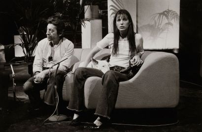 null SERGE GAINSBOURG / JANE BIRKIN
Tirage Cartoline - Photo Serge BENHAMOU
Paris...