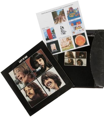 null THE BEATLES
Coffret 33 T «Let it Be»
Label Apple PXS 1 Éditions Angleterre,...