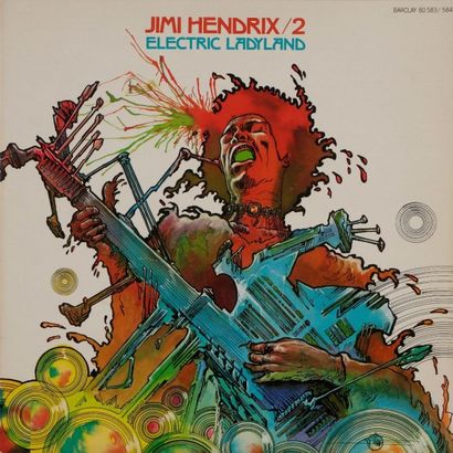 null JIMI HENDRIX
Ensemble de 6 pochettes 33 T de JIMI HENDRIX sur Le Label Barclay:...