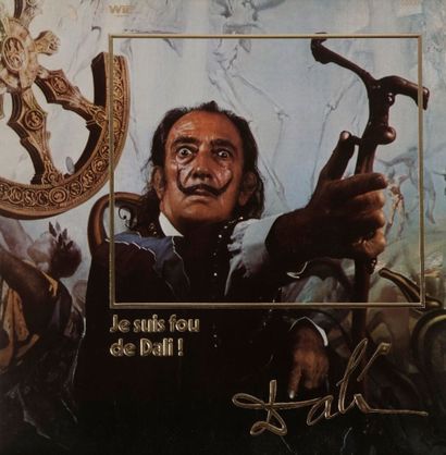 Salvador DALI 
Ensemble de 2 disques vinyles 33 T «Je Suis Fou de Dali» & «Dali in...