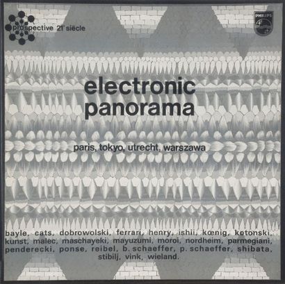 null ELECTRONIC PANORAMA
Coffret de 4 disques vinyles 33 T «Paris, Tokyo, Utrecht,...
