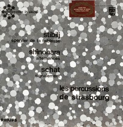 null LES PERCUSSIONS DE STRASBOURG
Ensemble de 2 disques vinyles 33 T «Ohana» & «Stibilj...
