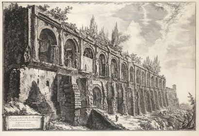 Giambattista Piranesi (1720-1778) Avanzi della Villa di Mecenate a Tivoli… 1763....