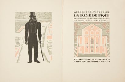 null POUCHKINE (Alexandre).
La Dame de pique. Adaptation française de Prosper Mérimée.
Paris...