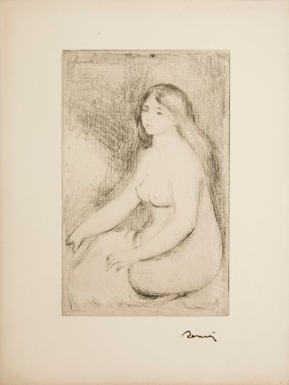 null VOLLARD (Ambroise).
La Vie & l’œuvre de Pierre-Auguste Renoir.
Paris : Ambroise...