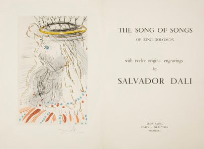 null [DALI (Salvador)].
The Song of songs of king Solomon.
Paris, New York : Léon...