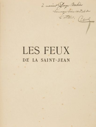 null ALLARD (Roger).
Les Feux de la Saint-Jean. Poème.
Paris : Camille Bloch, 1920....
