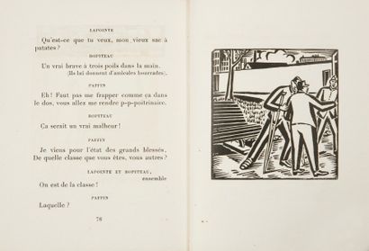 null DUHAMEL (Georges).
Lapointe et Ropiteau. Comédie.
Genève : éditions du Sablier,...