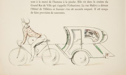 null FARGUE (Léon-Paul).
Charme de Paris.
Paris : Denoël, (1945). — In-folio, 365...