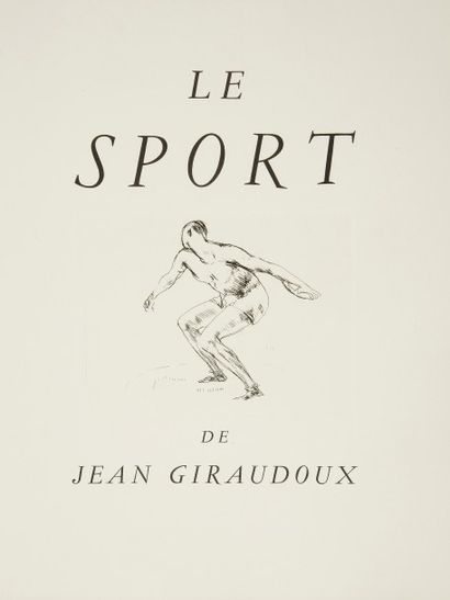 null GIRAUDOUX (Jean).
Le Sport.
Boulogne-sur-Seine : Éditions d’Auteuil, (1962)....