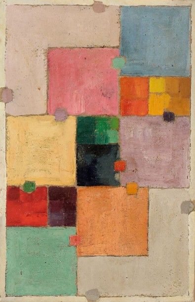 Marcel BACH (1879-1950) Compositions
2 huiles sur carton.
Non signées.
15 x 9 cm...