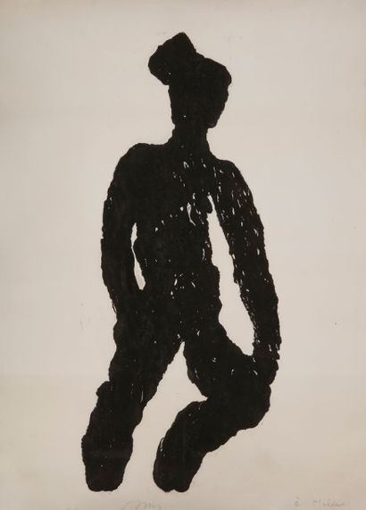 Michel HAAS (né en 1934) Personnage
Gravure
Signée et dédicacée.
158 x 119 cm
