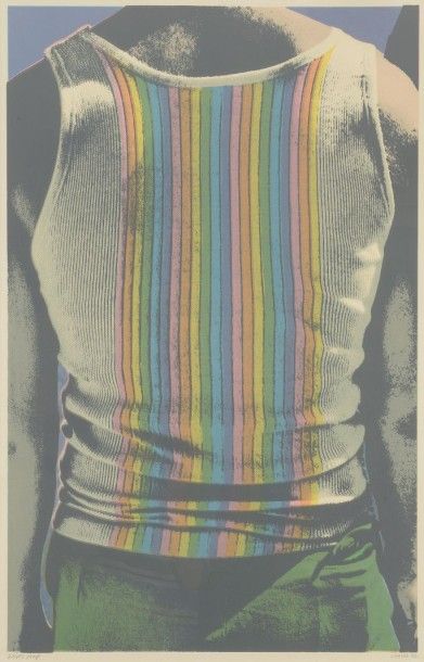 John LORING (né en 1939) Tee-shirt, 1972
Sérigraphie.
Signée, datée et annotée Artist’s...