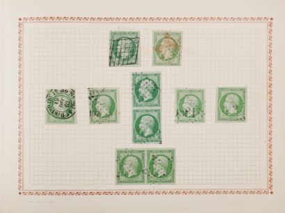 null France
Lot de timbres n°9 à 37