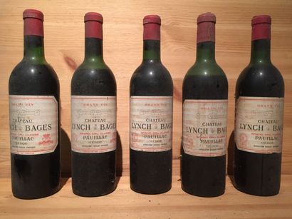 null 6 B, CHÂTEAU LYNCH BAGES (1 T.L.B; 3 H.E; 1 M.E; e.f.s; 1 c.a.), GCC5 Pauillac,...