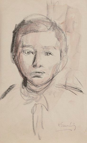 Willy EISENSCHITZ (1889-1974) Portrait d’enfant
4 dessins au fusain.
Trois portent...
