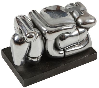 Miguel BERROCAL (1933-2006) Mini-Maria, 1968
Sculpture en métal.
Signée et numérotée...