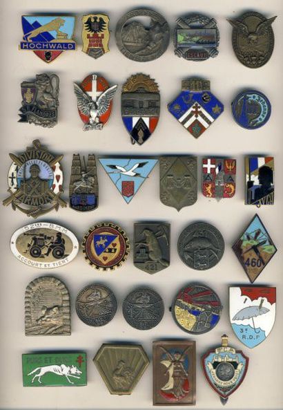 Ancre droits dAmirauté militaire Bleu océan armée Illustration broches rondes badge Bouton 5 pcs L 