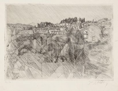 Jacques Villon (Gaston Duchamp, dit) (1875-1963) Notre-Dame-de-Vie. 1934 ; Chevreuse....