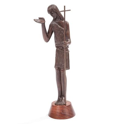 Jean LAMBERT-RUCKI (1888-1967) Membre de l’UAM
Saint Jean-Baptiste
Sculpture.
Épreuve...