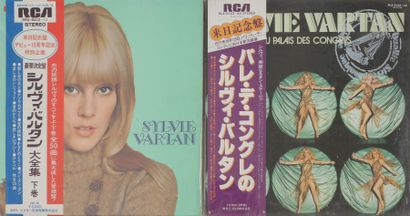 null SYLVIE VARTAN
Lot de deux double 33 T «Succès Vol. 2» (1973) et «Au Palais des...