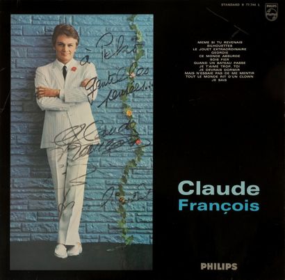 null CLAUDE FRANÇOIS
33 T «N°4», Label Philips B 77.744 L, édition France, 1965....