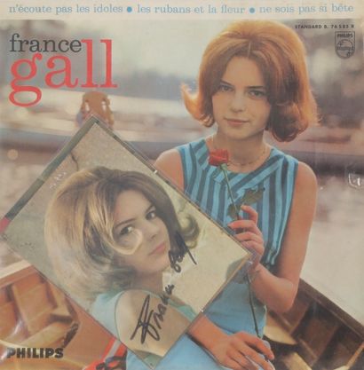 null FRANCE GALL
25 cm «N’écoute pas les idoles», Label Philips, B 76.585 R, édition...