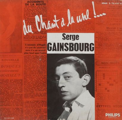 null SERGE GAINSBOURG
25 cm «Du chant à la une!», Label Philips B 76.447 R, édition...