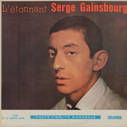 null SERGE GAINSBOURG
33 T «L’étonnant», Label Fl 281, édition Canada, 1961.
Pochette...
