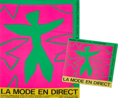 null JORGE ARRIAGADA
«La Mode en Direct». Affiche sérigraphie et le 33 T de l’exposition...