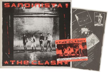 null THE CLASH
Triple 33 T «Sandinista», édition Pays-Bas avec insert. On y joint...