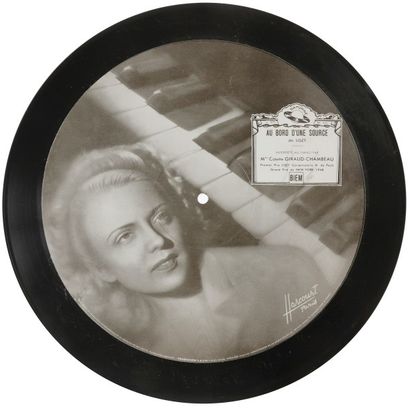 Colette GIRAUD-CHAMBEAU
78 T Picture Disque...