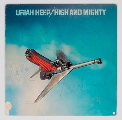 null URIAH HEEP
33 T «High and mighty», Label Bronze. Édition U.K., 1976. Pochette...