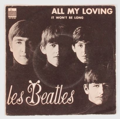 null THE BEATLES
45 T Jukeboxe «All my loving», Label Odeon SO 10 108, édition France,...