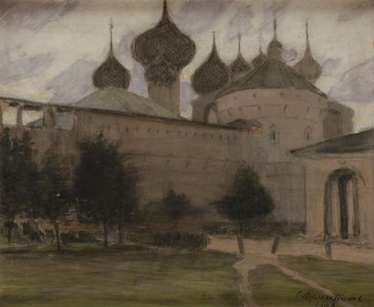null Vassily Vassilievitch PEREPLYOTCHIKOV (1863-1918)
Rostov le Grand (Tour d’enceinte,...