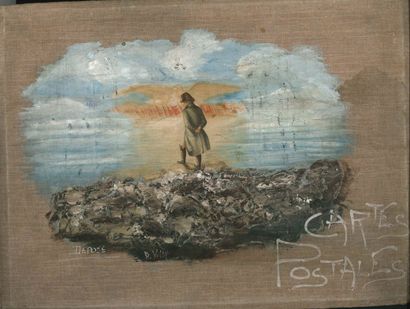 null [napoléon Ier]. Album de 229 cartes postales illustrées, [début XXe siècle] ;...