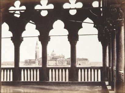 CARLO NAYA (1816-1882). Venise, c. 1870. 14 tirages albuminés, montés sur cartons...