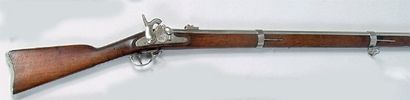 null Fusil d'Infanterie Rifle Musket modèle 1855 à percussion, calibre 58. Canon...