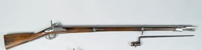 null Fusil d'Infanterie modèle 1822 T Bis. Canon à méplat au tonnerre. Queue de culasse...