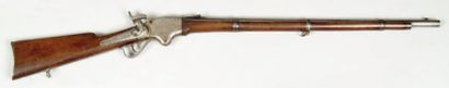 null Rifle Spencer modèle 1860 Military Rifle Navy Model, calibre 52. Canon rond,...